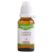 Bakson's Homeopathy Juniperus Communis Dilution 30 30ml