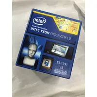 在飛比找蝦皮購物優惠-Intel E3-1231V3 公司貨盒裝CPU[中古良品]