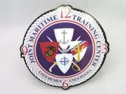 7" Clock Face USCG USMC USN Joint Maritime Training Center JMTC Camp Lejeune