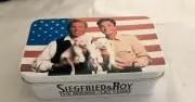 Siegfried & Roy Mirage Hotel Casino Las Vegas Collectible Souvenir Tin Box NEW