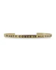New Youth 18K Yellow Beauty Comes In All Color Engraved Sontakey Bangle Bracelet