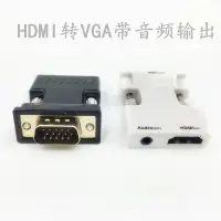 在飛比找蝦皮購物優惠-智美拓hdmi轉vga線帶音頻 HDMI母轉VGA公to電腦