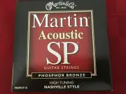 MARTIN MSPHT10 HIGH TUNING NASHVILLE STYLE GUITAR STRINGS 92/8 PHOSPHOR BRONZE