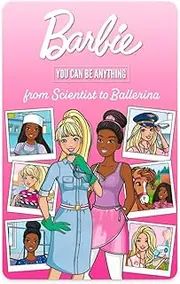 Yoto Barbie You Can Be Anything: from Scientist to Ballerina – Kids Audio Card for Use with Player & Mini All–in–1 Audio Player, Screen–Free Listening, Fun Playtime, Bedtime & Travel Stories, Ages 3+
