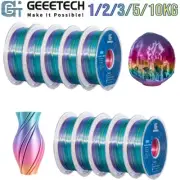 1/2/3/5/10KG GEEETECH 3D Printer Fliament Silk Rainbow PLA 1kg 1.75mm Bulk Lot
