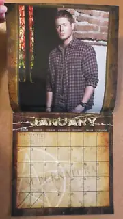 Supernatural Calendar 2011 - Jensen Ackles as Dean Winchester