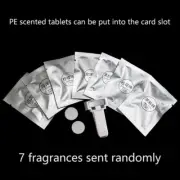 10Pack Car Air Freshener Refills Car Air Vent Clip Solid Car Scent Aroma Tablets