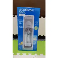 在飛比找蝦皮購物優惠-Sodastream COOL 氣泡水機(灰)全新
