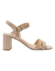 [Easy Steps] Utopia Leather Sandals in Blush
