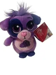 Russ Berrie Candy Critters Plush Growlin Grape Scratch Sniff Stuffed Animal NWT