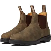 Unisex Shoes Blundstone BL585 Classic Slip On Leather Chelsea Boots RUSTIC BROWN