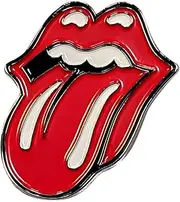 [Rock Off officially licensed products] The Rolling Stones Classic Tongue Large Pin Badge One Size