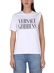 [Versace] Versace-Versace Goddess T-Shirt-Donna 38