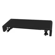 EAYHM Monitor Stand with 4*USB2.0 & 2 Outlets, Computer Monitor Stand, Keyboard