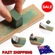 Dual Sided Leather Blade Strop Cutter Razor Sharpener Polishing Wooden Handle ZR
