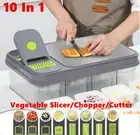 Premium Fruit Vegetable Slicer Cutting Board Nicer Dicer Food Chopper Peeler AU