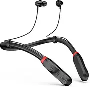 bluetooth headphones neckband, long battery life,100 Hours Playtime,IPX5 Waterproof, bluetooth wireless sport headphones,Bluetooth neckband running headset with microphone
