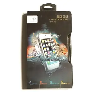 白灰色現貨** iPhone 5 5S SE專用※台北快貨※美國原裝 Lifeproof FRE 防水抗摔保護殼