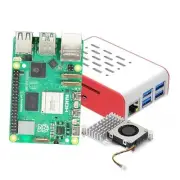 Basic kit for Raspberry Pi 5 RAM 4GB with Case and Active Cooler