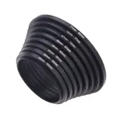 8Pcs Filter Lens Camera Step Up Rings Adapter 49 52 55 58 62 67 72 77 82Mm Cables & Adapters