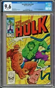 Incredible Hulk #293 CGC 9.6 White Pages Mr Fantastic Thing Matt Murdock app