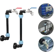 Leak Proof IBC Outlet Faucet Adapter Connection Kit for Rainwater For Tank