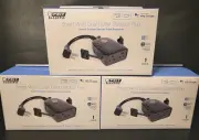 3pk - Feit Electric Smart Wi-Fi Dual Outlet Outdoor Plug Alexa Google NEW
