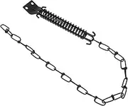 Security Door Chain Heavy Duty Storm Door Closer Windproof Chain for Home