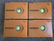 Callaway Warbird Yellow 4 Packs Of 12