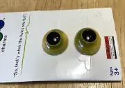 Pair Owl Eyes - Authentic Jibbitz for Croc Shoes Charm RARE!!