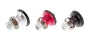 SwishTi Bicycle Bike Headset Stem Expander Plug w/Carbon Top Cap&Titanium bolt