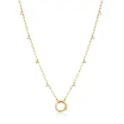 Ania Haie Gold Shimmer Chain Charm Connector Necklace