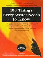 在飛比找三民網路書店優惠-100 Things Every Writer Needs 