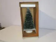 Department 56 Village Frosted Spruce Tree 15" Tall #5231-0 W/box