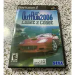 PS2 彩盤有盒 OUTRUN2006COAST2 英文版懷舊遊戲光盤改機專用<懷舊尤物電玩>必備