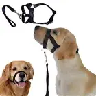 Pet Dog Adjustable Mask Stop Bark Bite Mesh Soft Mouth Muzzle Grooming Chewing