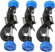 Mobestech 3pcs Cross Clip Accessories for Jig Stand Clamp Holder Lab Clamp Holder Laboratory Supplies Laboratory Grip Support Boss Head Clamp Holder Lab Stand Head Clamp Holder Aluminum