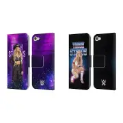 OFFICIAL WWE TRISH STRATUS LEATHER BOOK WALLET CASE FOR APPLE iPOD TOUCH MP3