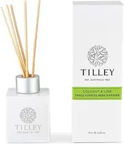 Tilley Classic White Coconut & Lime Triple Scented Aromatic Reed Diffuser 75 ml