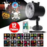 Christmas Projector Outdoor LED Light Moving Laser Colorful Light Landscape Lamp