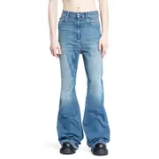 [RICK OWENS DRKSHDW] Hollywood Bolan Bootcut Blue