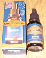 King C. Gillette - Men's Beard Oil with Argan Oil - 30ml