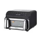 Devanti 10L Air Fryer Oven 2000W LCD 8 Presets Glass Window + Baking Tray