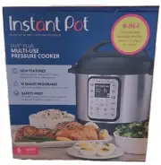Instant Pot Duo Plus 60 1000W, 6 Quart, 9-in-1 Pressure Cooker - Silver/Black