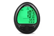 Bicycle Speedometer Wired/Wireless Bike Computer Odometer Cycling Speedometer (Black, Wireless)