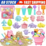 20pcs Kid's Bucket Spade Holiday Seaside Beach Bucket Garden Sand Pit Toy Summer