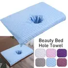 1pcs Beauty Massage Bed Face Hole Towel SPA Salon Table Towel