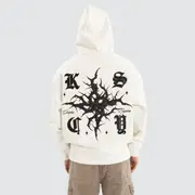 [Kiss Chacey] Paragons Relaxed Hoodie Natural White