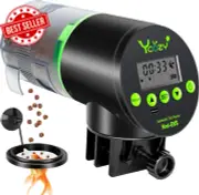 Automatic Fish Feeder Aquarium TypeC Powered MoistureProof Dispenser Turtle