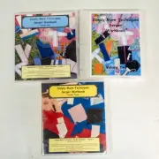 SIMPLY MORE TECHNIQUES Designer Series Workbook Vol 1 2 & 3 W/ Sewing Materials